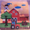 Puzzle Recto Verso - Tracteur